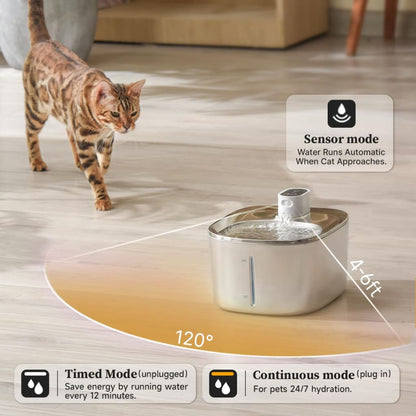 The Purrfect Flow™ - Cat Drinking Fountain